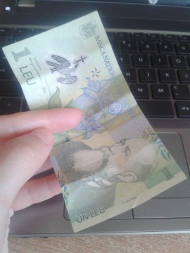 Leul se depreciază. Euro sare de 4,41 lei